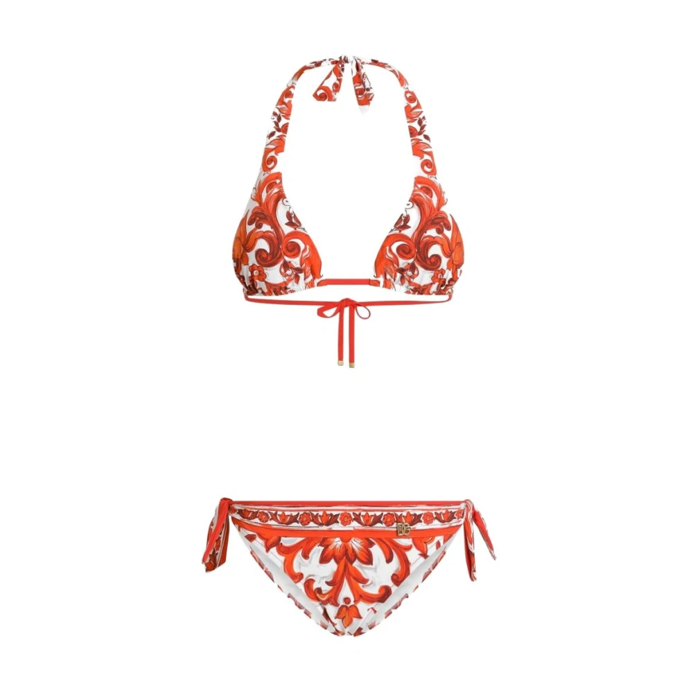 Dolce & Gabbana , Damen, Bademode, Orange, M - Bild 4
