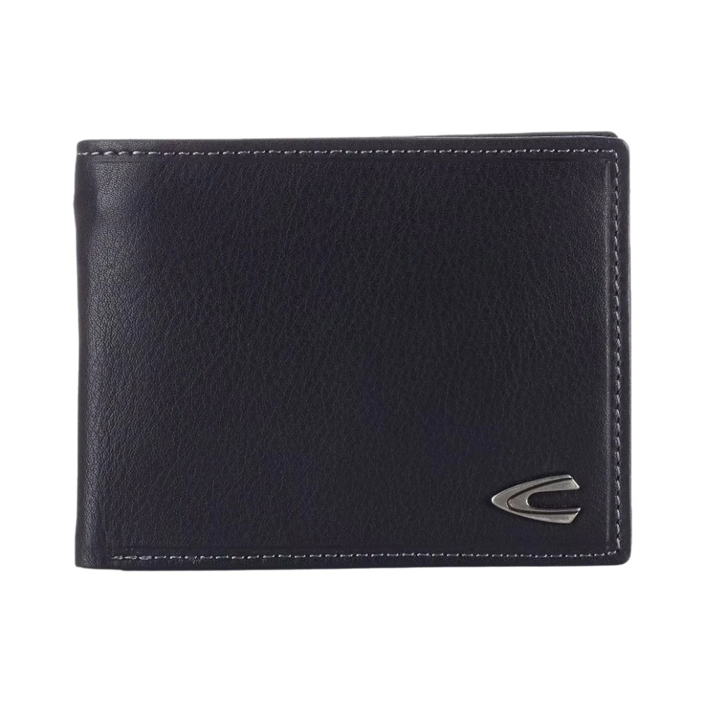 Camel Active Scheintasche "Vegas" Leder Querformat Emblem Für Herren Schwarz in Größe 99 - Bild 10