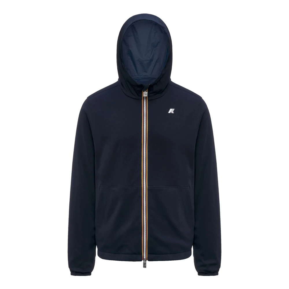 K-Way Herren Blau - Jake Double Interlock - Jackets - S