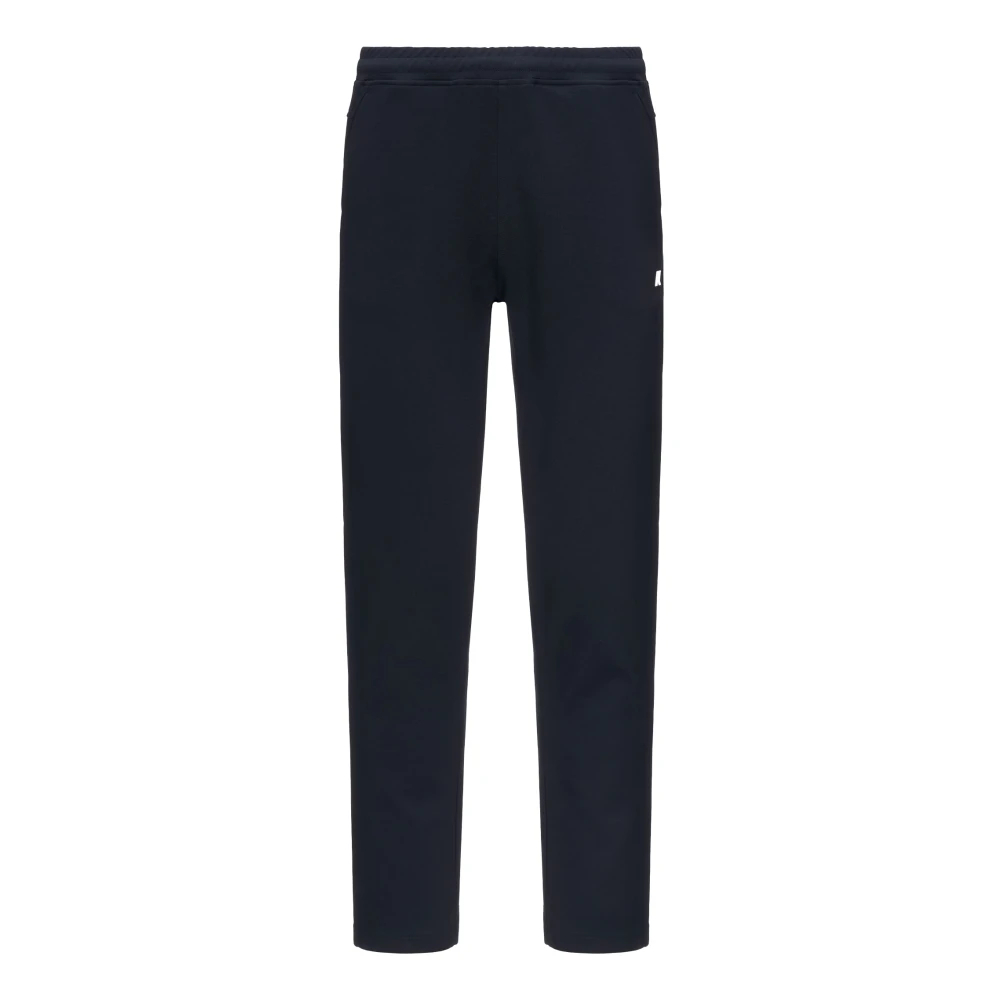 K-Way Herren Blau - Iton Interlock Sweatpants - Trousers - M