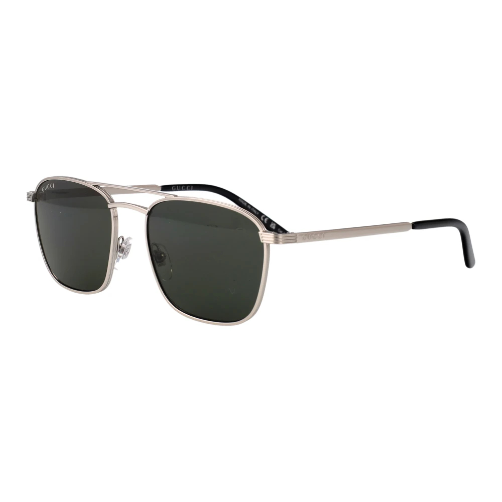 Gucci Herren Grau - Quadratische Sonnenbrille - Accessories - 54 Mm
