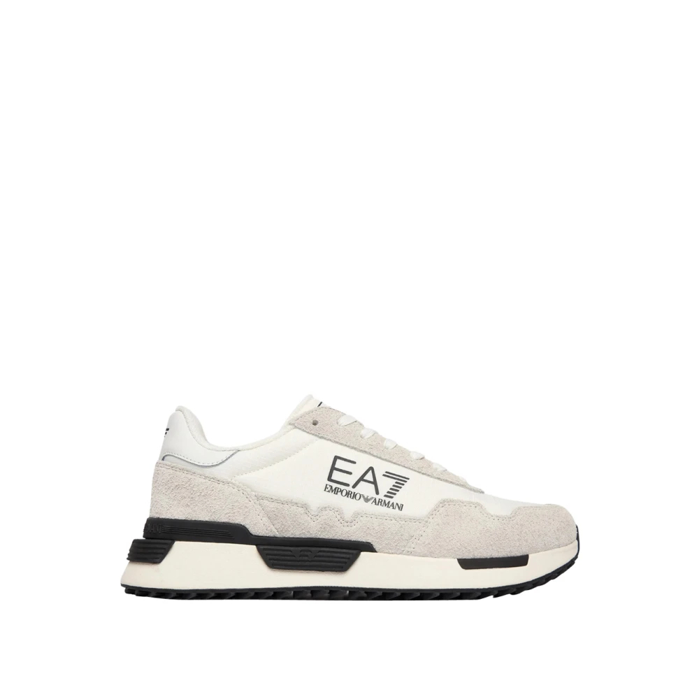 Emporio Armani Ea7 Herren Weiß - Vintage Sneakers - Shoes - 42 Eu