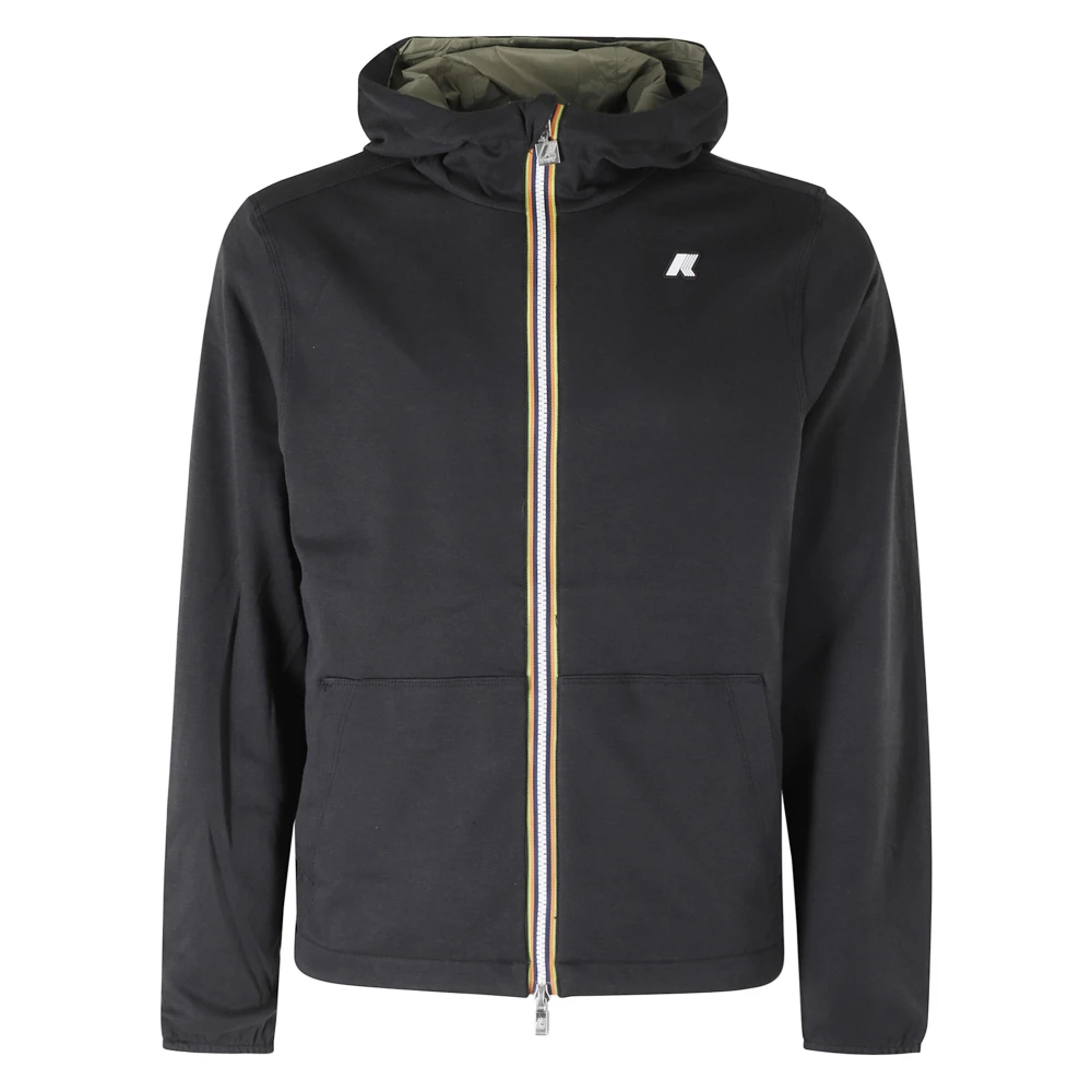 K-Way Herren Schwarz - Jake Reversible Interlock - Jackets - K - L