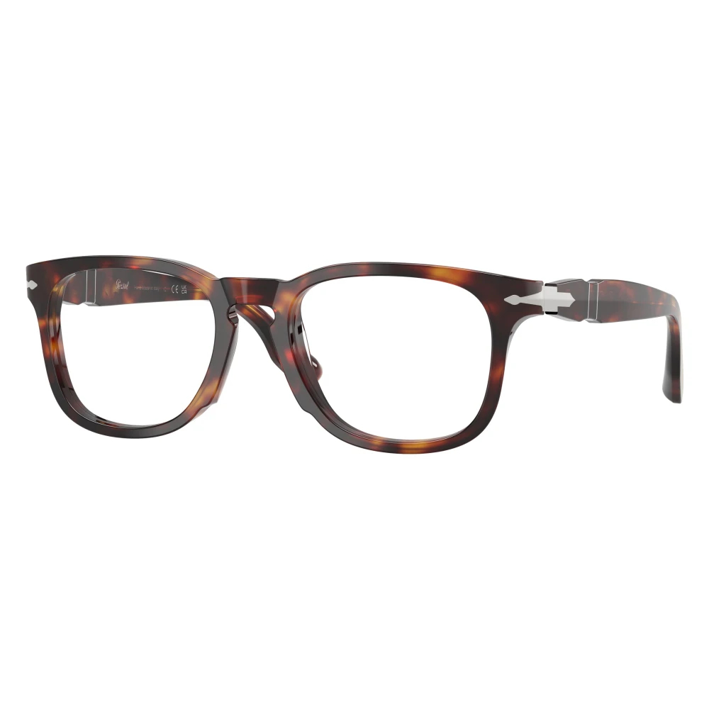 Persol Unisex Transparent Po8003v 24 Optische Fassungen Acetat Schildkröte Pantos Normal - Bild 3