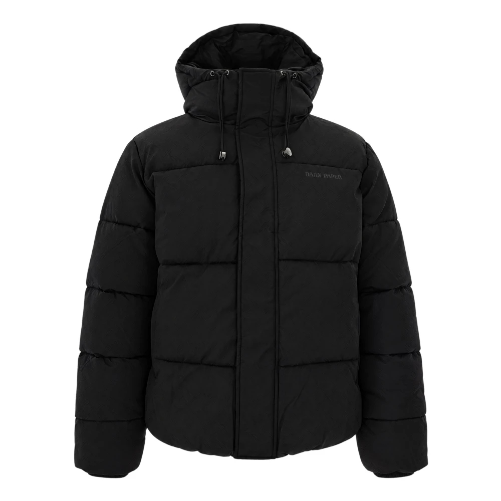 Jacke Daily Paper Sealed Monogram Puffer Jacket Black S - Bild 5