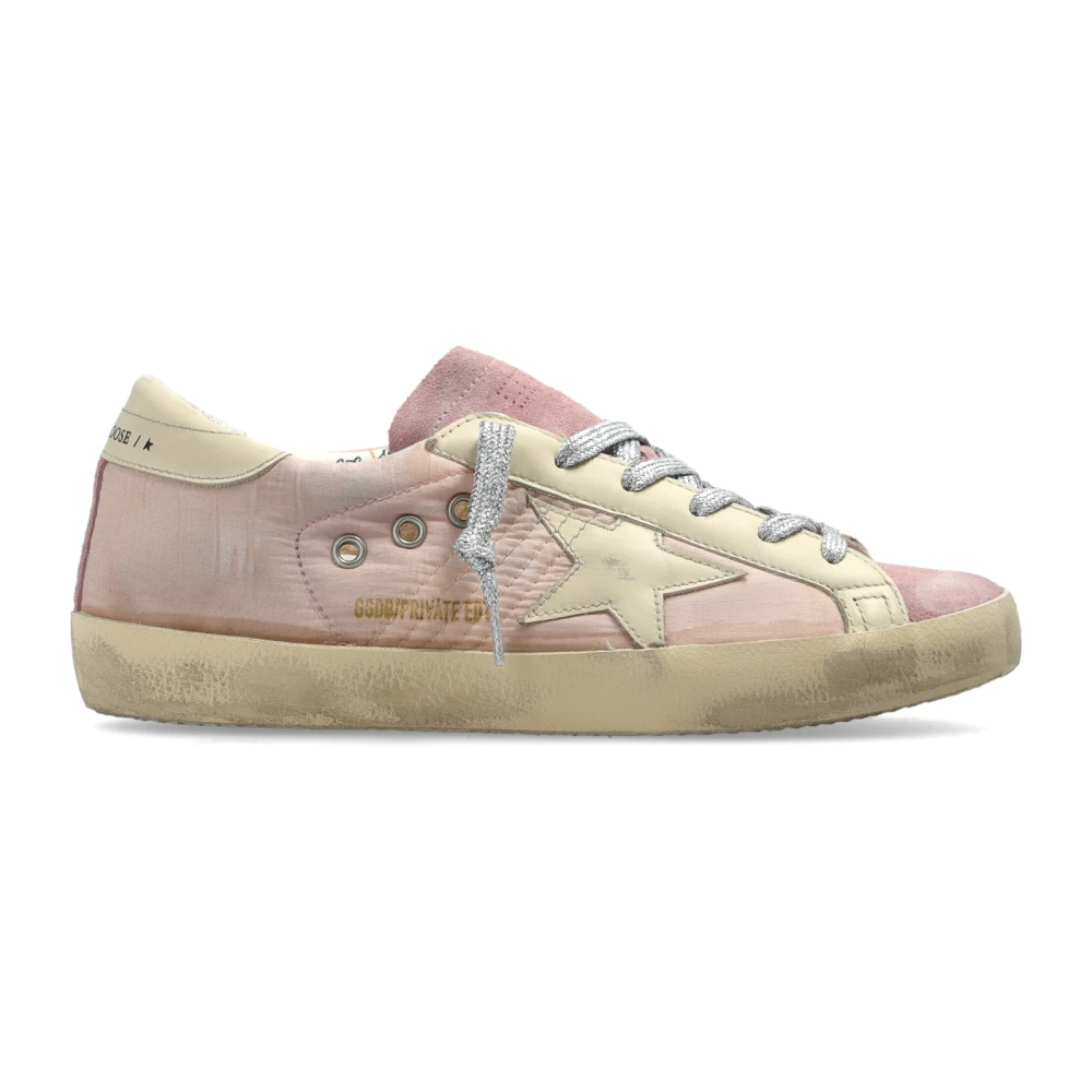 Golden Goose Damen Rosa - Super-Star Classic Mit Liste - Shoes - 37 Eu