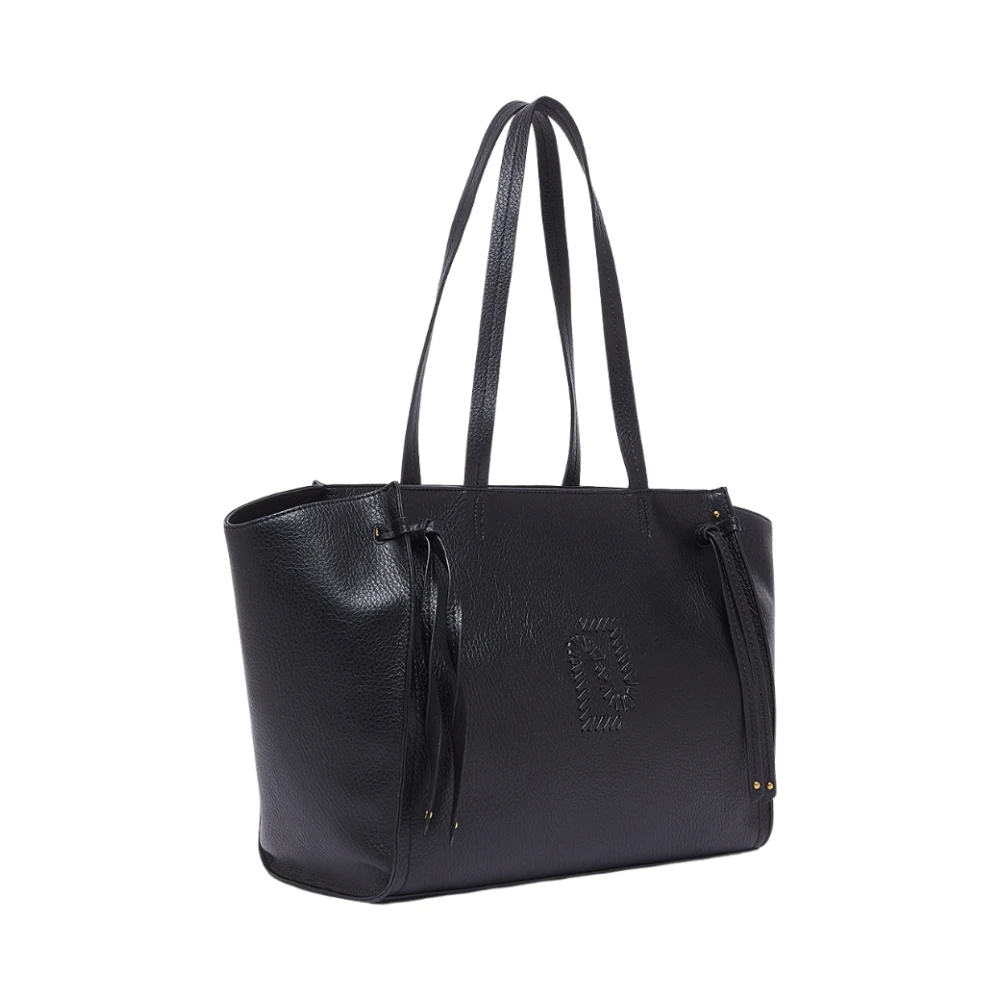 Liu Jo Damen Schwarz - Einkaufstasche - Bags - K - One Size