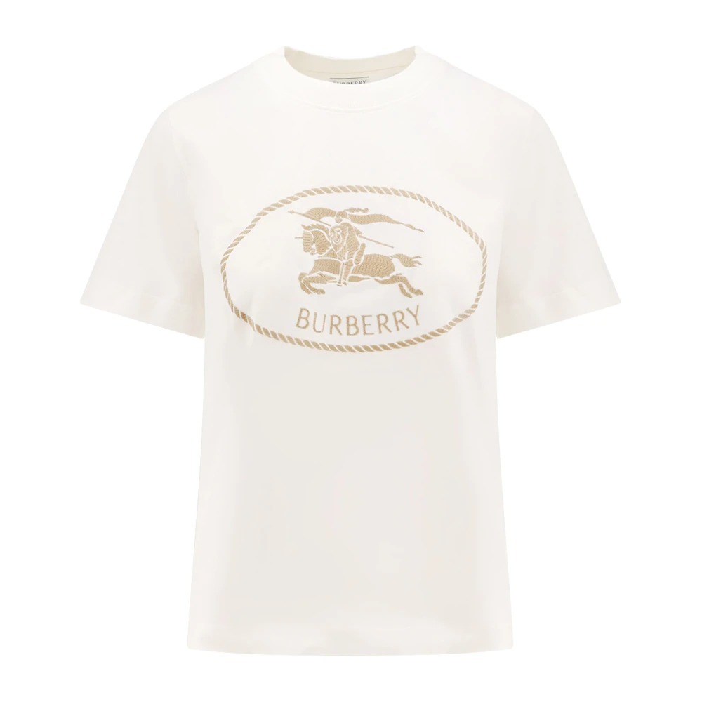 Burberry Damen Weiss T-Shirt Frankie, Gr. S - Bild 5