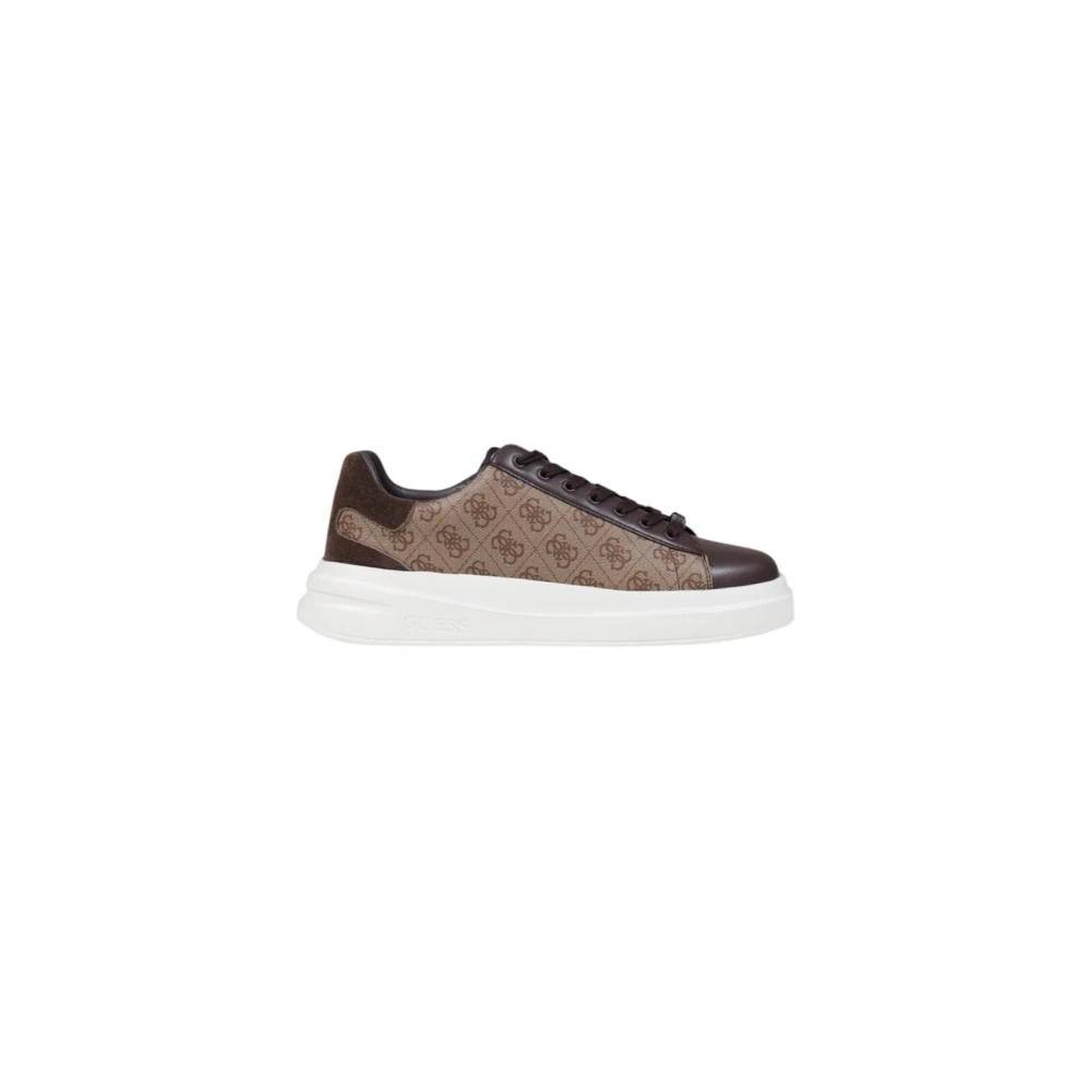 Guess Herren Beige Baskets Elba - Bild 8