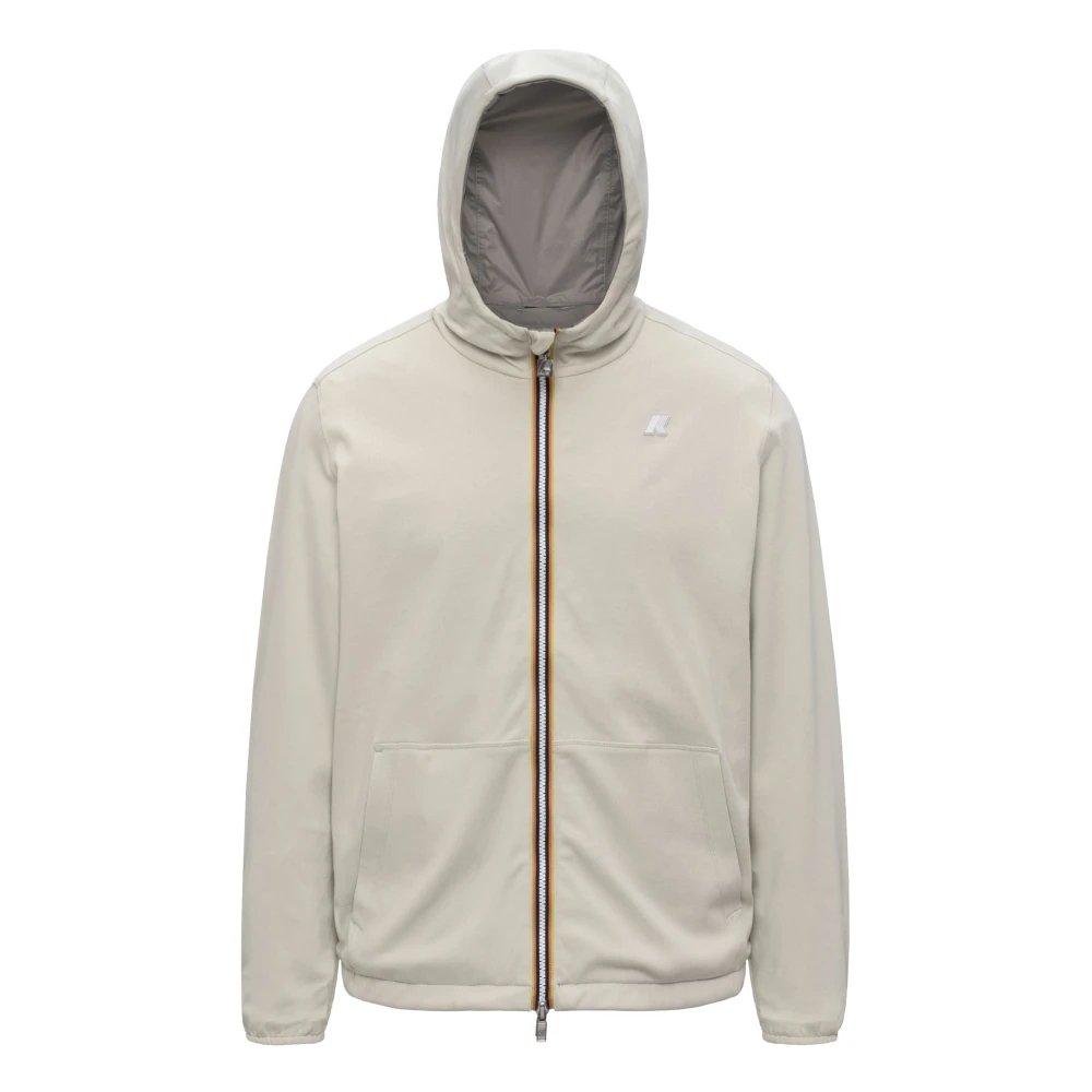 K-Way Herren Beige - Jake Double Interlock Jacke - Jackets - Xl