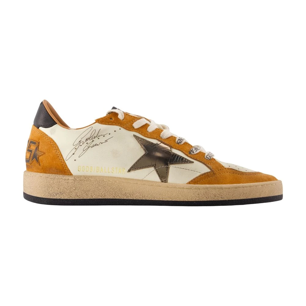 Golden Goose Herren Braun - Ball Star Sneakers - Shoes - 39 Eu