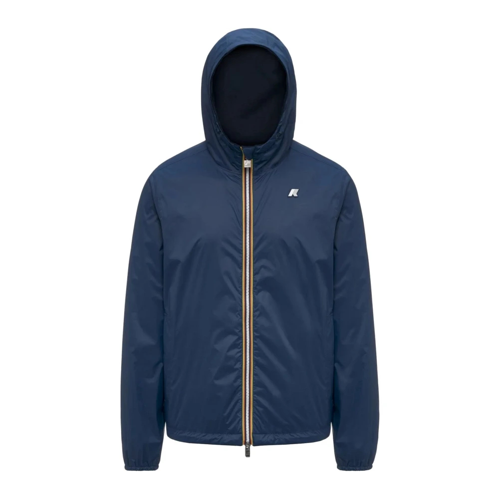 K-Way Herren Blau - Jake Reversible Interlock - Jackets - S
