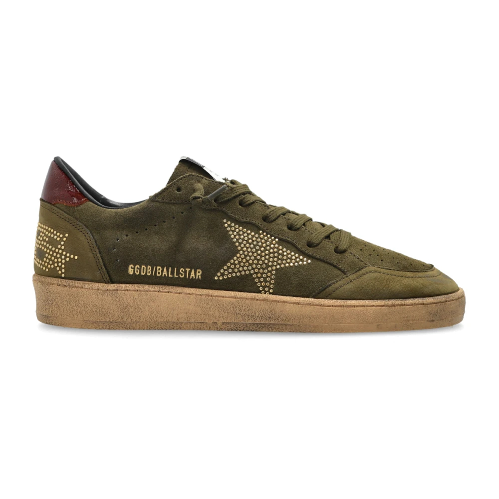 Golden Goose Herren Grün - Ballstar With Studded Star Sneakers - Shoes - 44 Eu