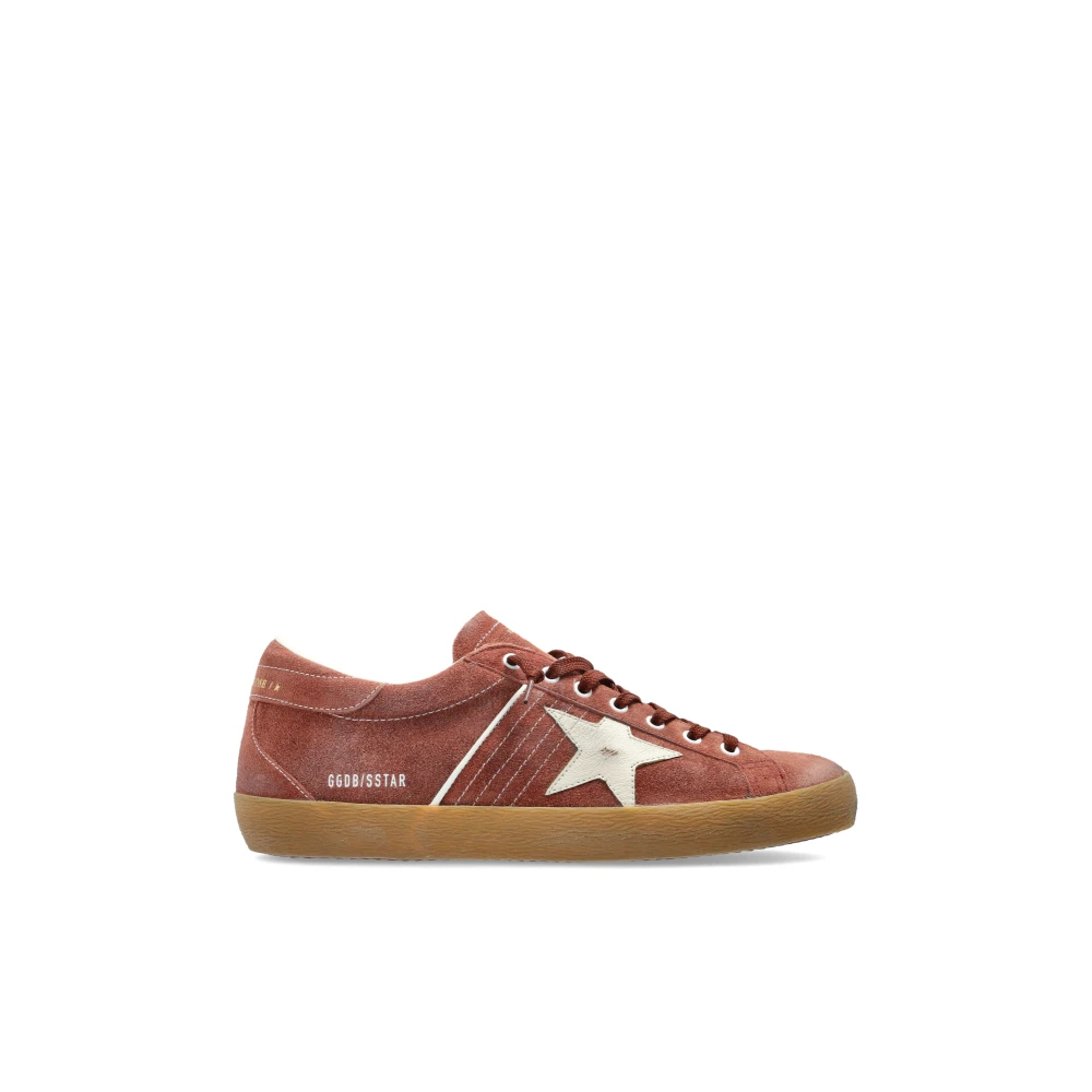Golden Goose Herren Rot - Super-Star Double Quarter With S - Shoes - 45 Eu