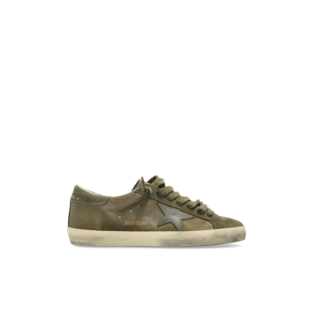 Golden Goose Herren Grün - Super-Star Sneakers - Shoes - 40 Eu