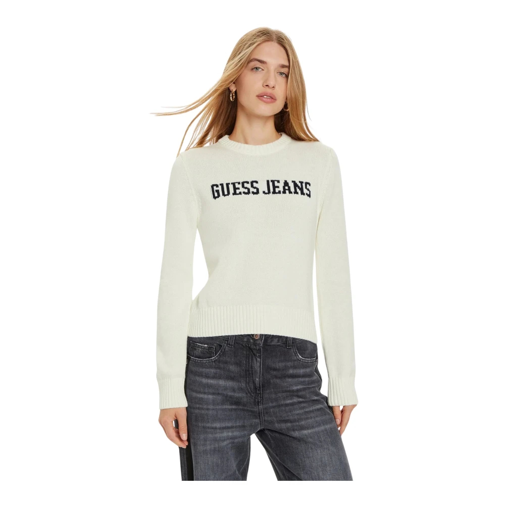 Guess , Damen, Strickwaren, Weiß, S - Bild 7