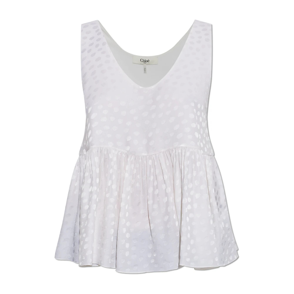Chloe Top Aus Seide De Größe 36 - MyTheresa - Bild 4