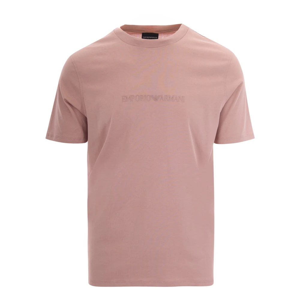 Emporio Armani Herren Rosa - U4079 - 16Cm Hd Print Dis 2 - Tops - S