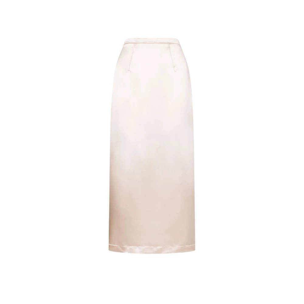 Philosophy Di Lorenzo Serafini Damen Rosa - Longuette Satinrock - Skirts - 2XS
