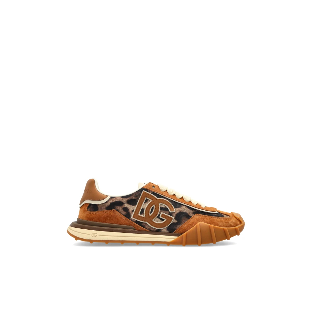 Dolce & Gabbana Damen Braun - Athletic Stoff-Sneakers - Shoes - 39 Eu