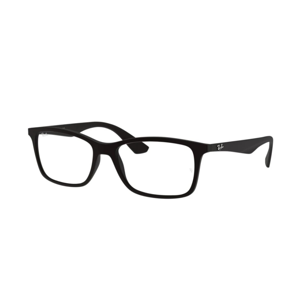 Ray - Ban Unisex Transparent Ray - Ban Rx7047 5196 Optische Fassungen Injiziert Schwarz Quadratisch Normal - Bild 9