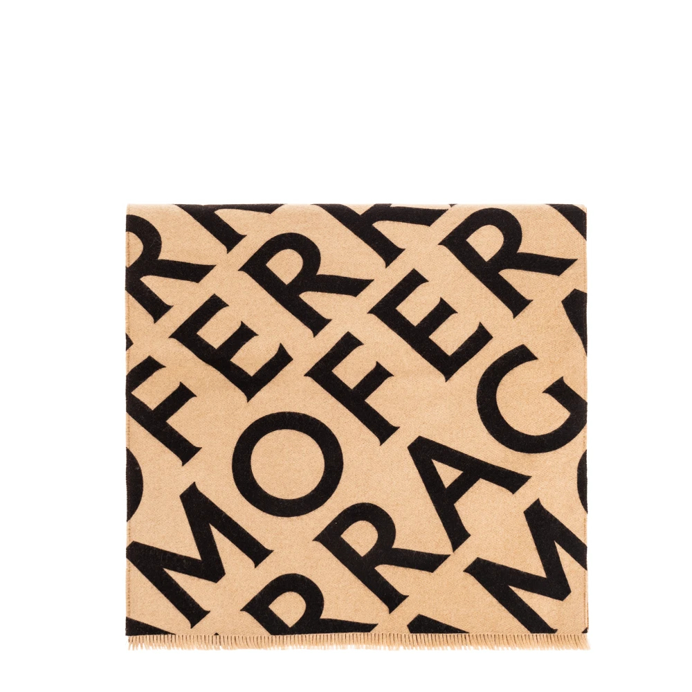Ferragamo Damen Beige - Winter Scarves - Accessories - One Size