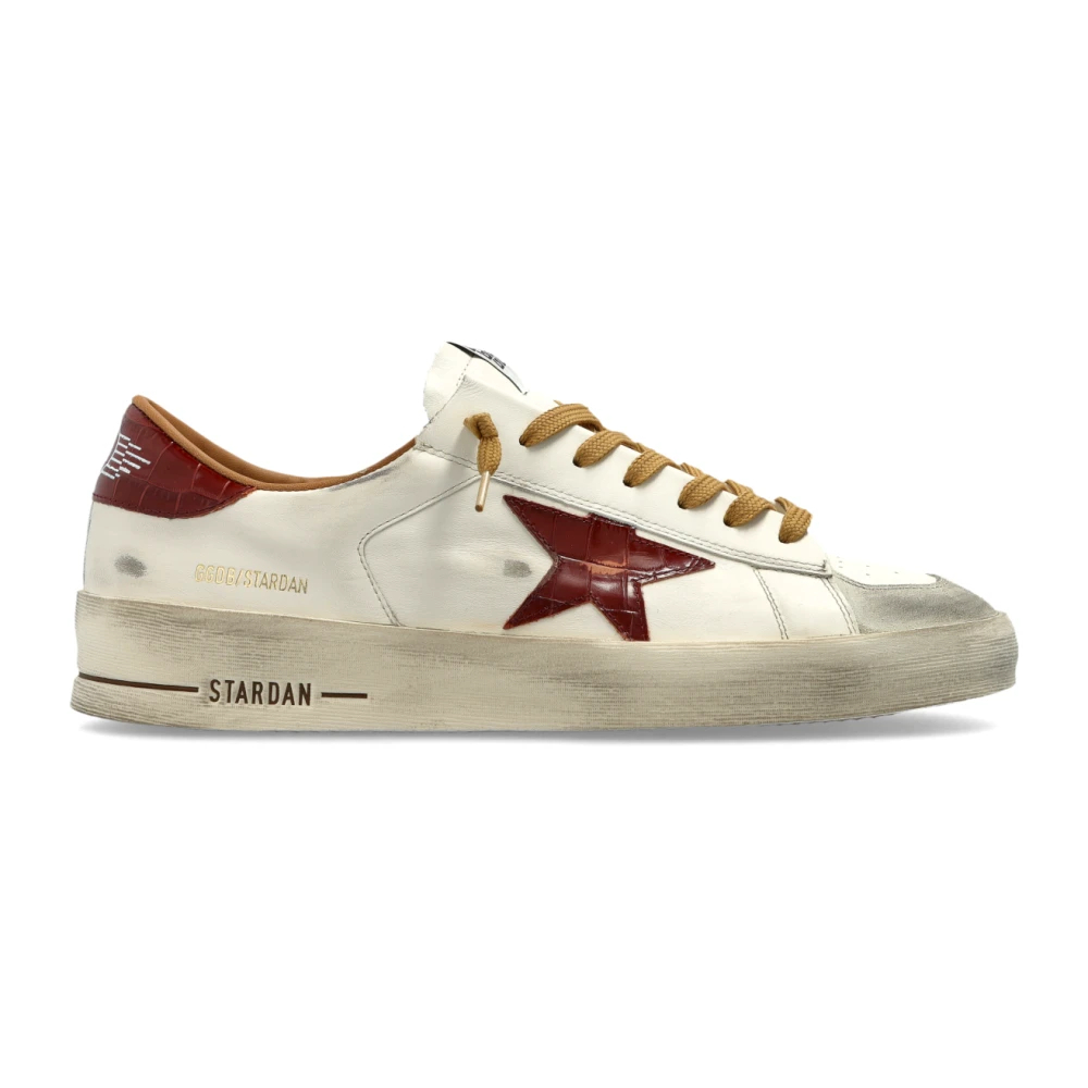 Golden Goose Herren Weiß - Stardan Sneakers - Shoes - 46 Eu