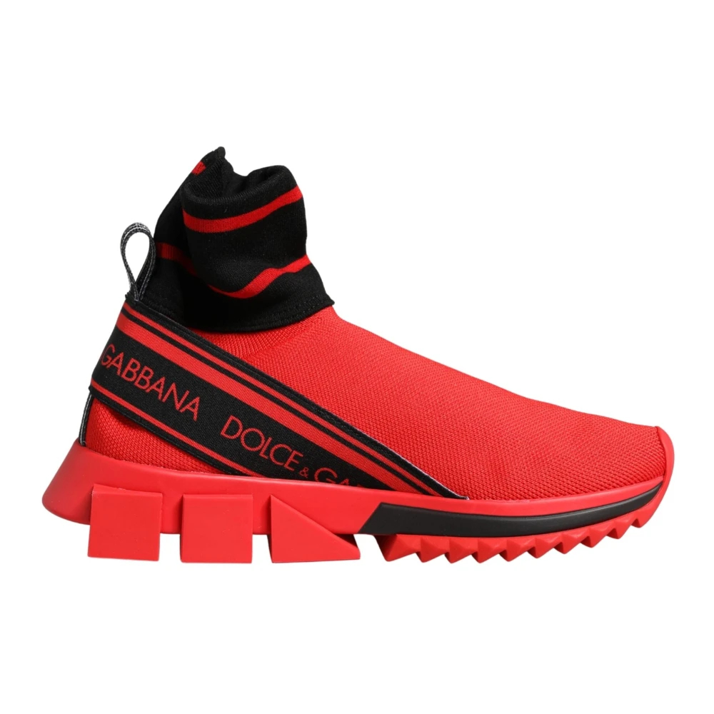 Dolce & Gabbana Damen Rot - Sorrento Sneakers - Shoes - 35 Eu