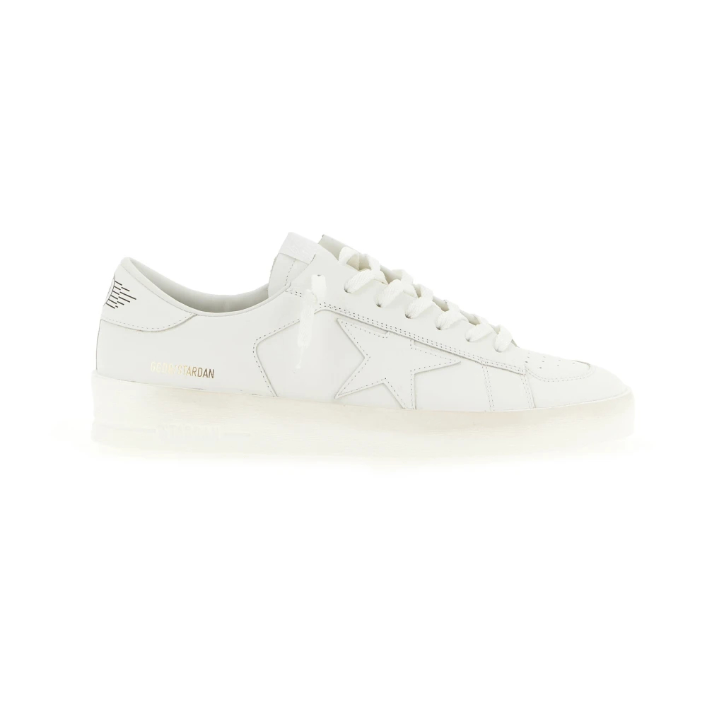 Golden Goose Herren Weiß - Stardan Sneakers - Shoes - 45 Eu