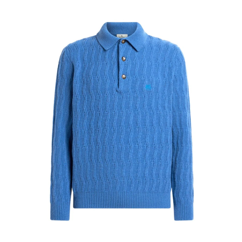 Etro , Herren, Oberteile, Blau, L - Bild 4