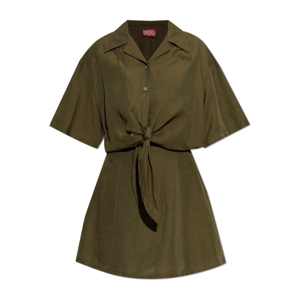 Diesel Damen Grün - D-Stall Kleid - Dresses - 2XS