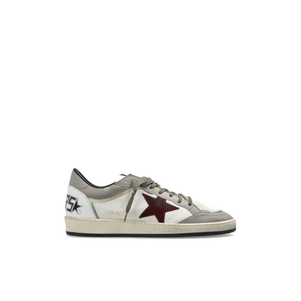 Golden Goose Herren Weiß - Ballstar Double Upper - Shoes - 44 Eu