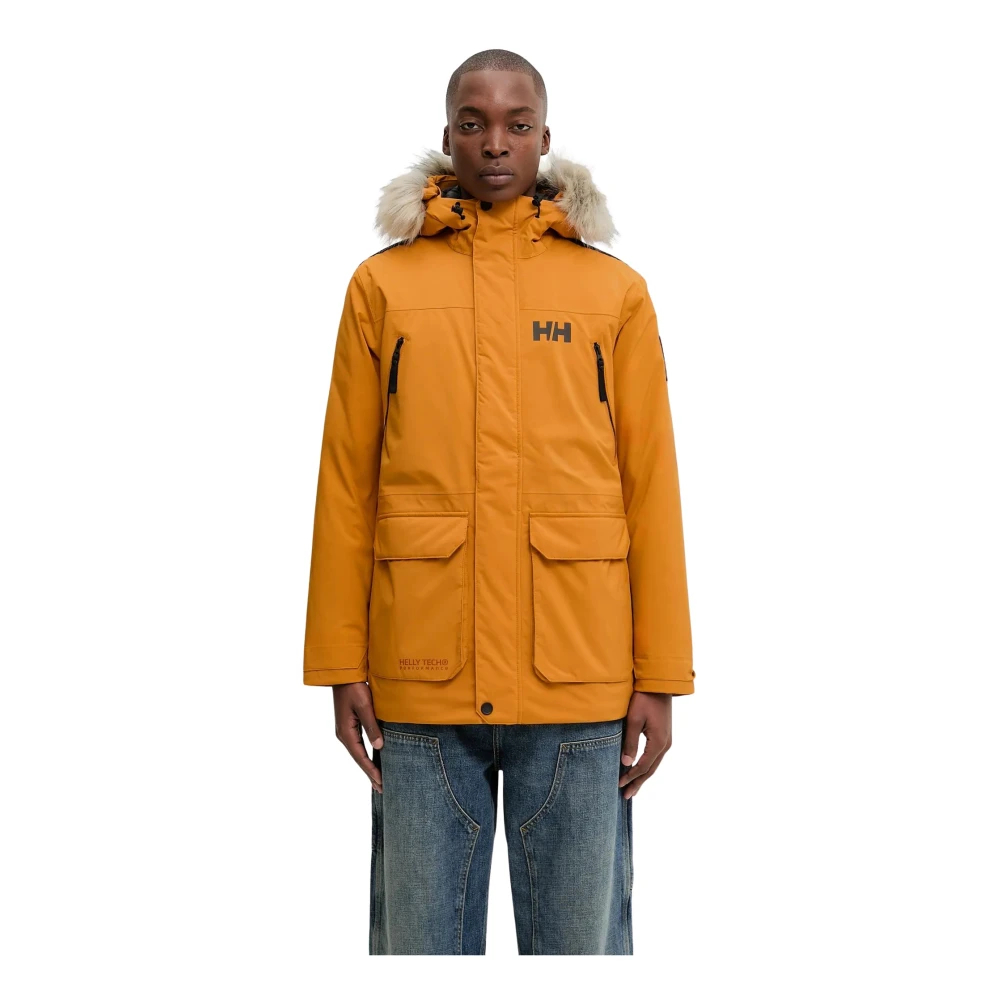 Helly Hansen Herren Gelb Parka Reine - Bild 3