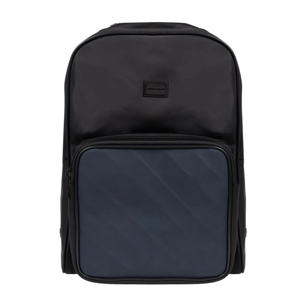 Antony Morato Herren Schwarz - Stadtrucksack - Bags - K -One Size