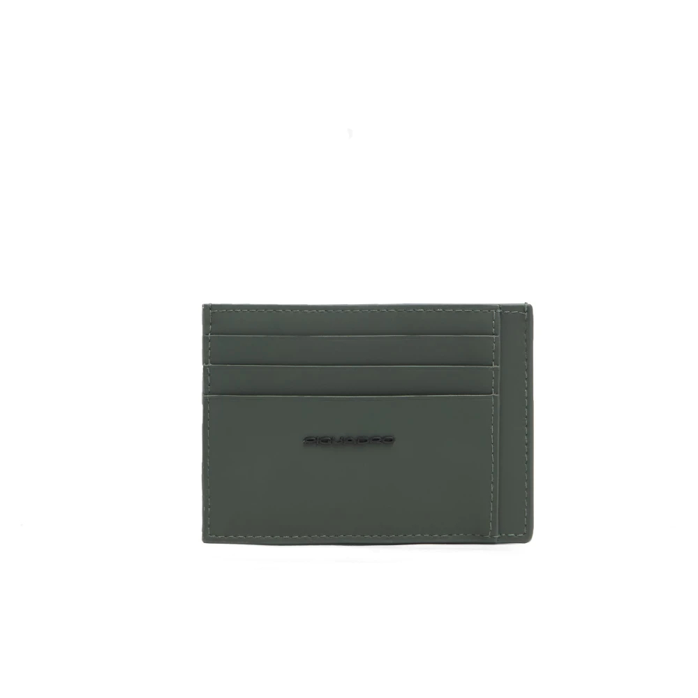 Piquadro Unisex Grün - Slim Kreditkartenetui - Accessories - One Size