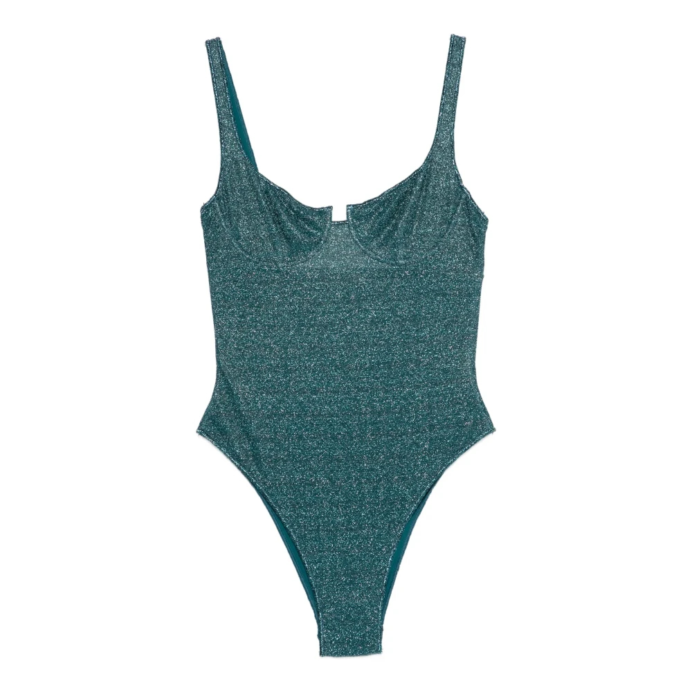 Oseree Damen Blau - Lumière Balconette Maillot - Swimwear - L