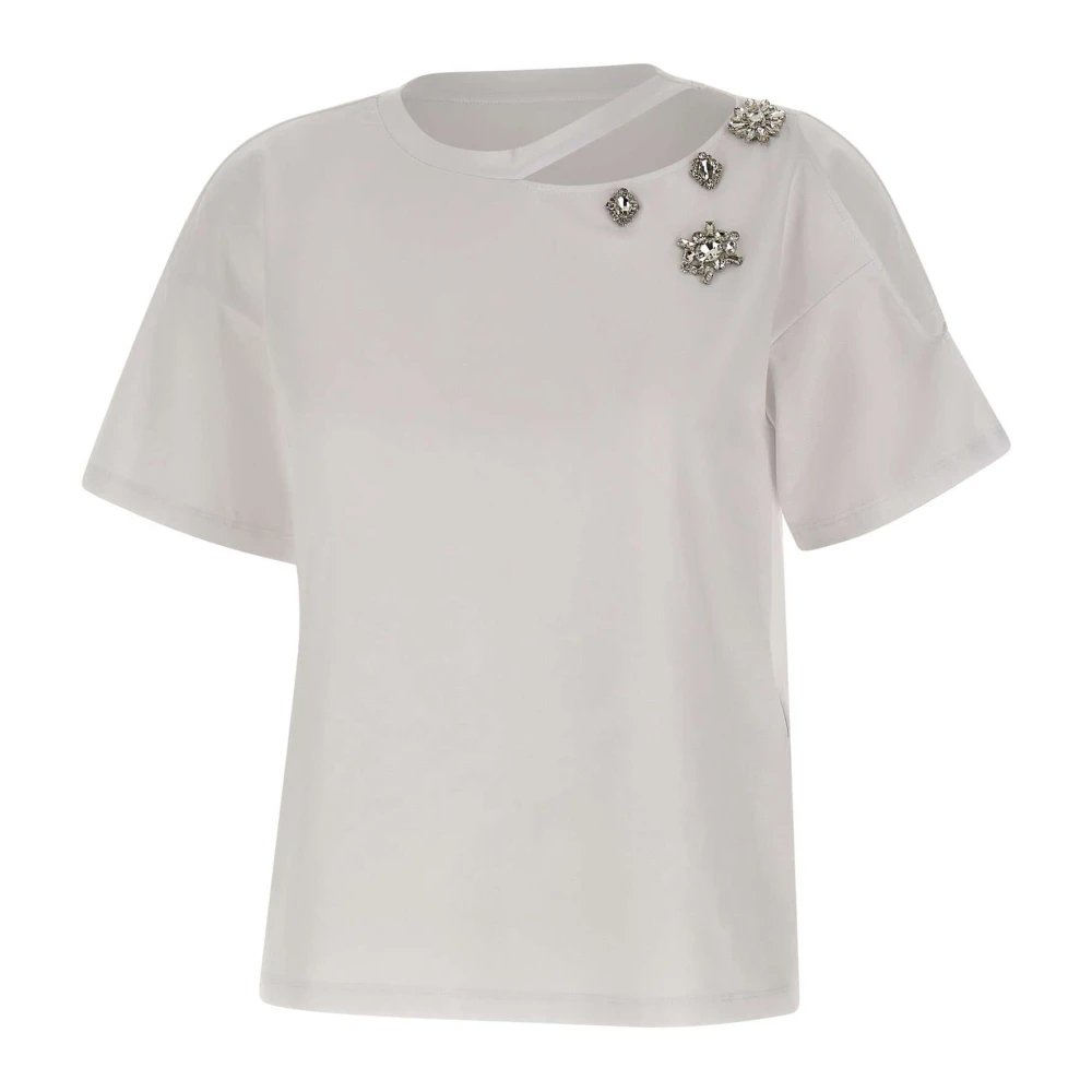 Liu Jo Damen Weiß - T-Shirts Und Poloshirts - Tops - Xl