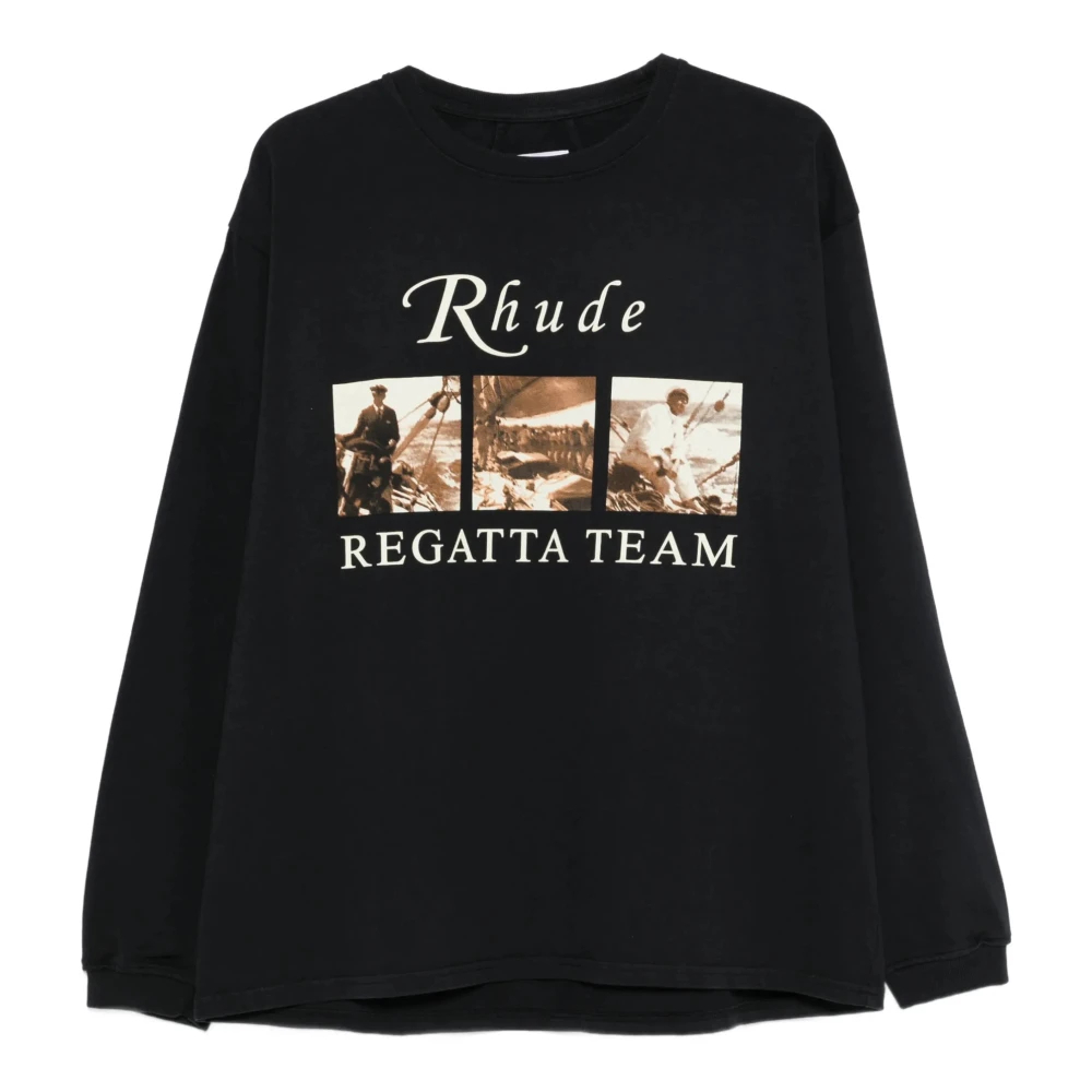 Rhude Herren Schwarz - T-Shirts Und Poloshirts - Tops - K -S