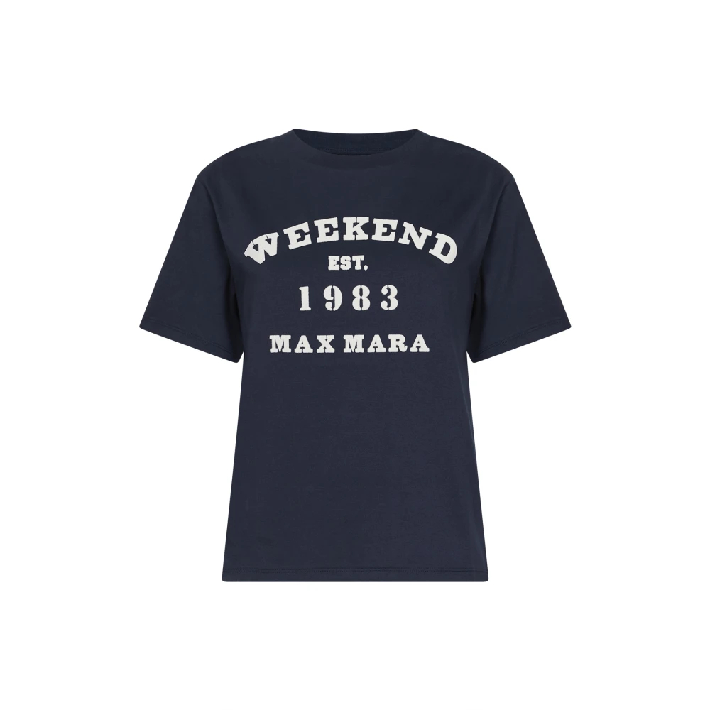 Weekend Max Mara Damen Blau - Max Mara Weekend T-Shirts Und Poloshirts - Tops - M