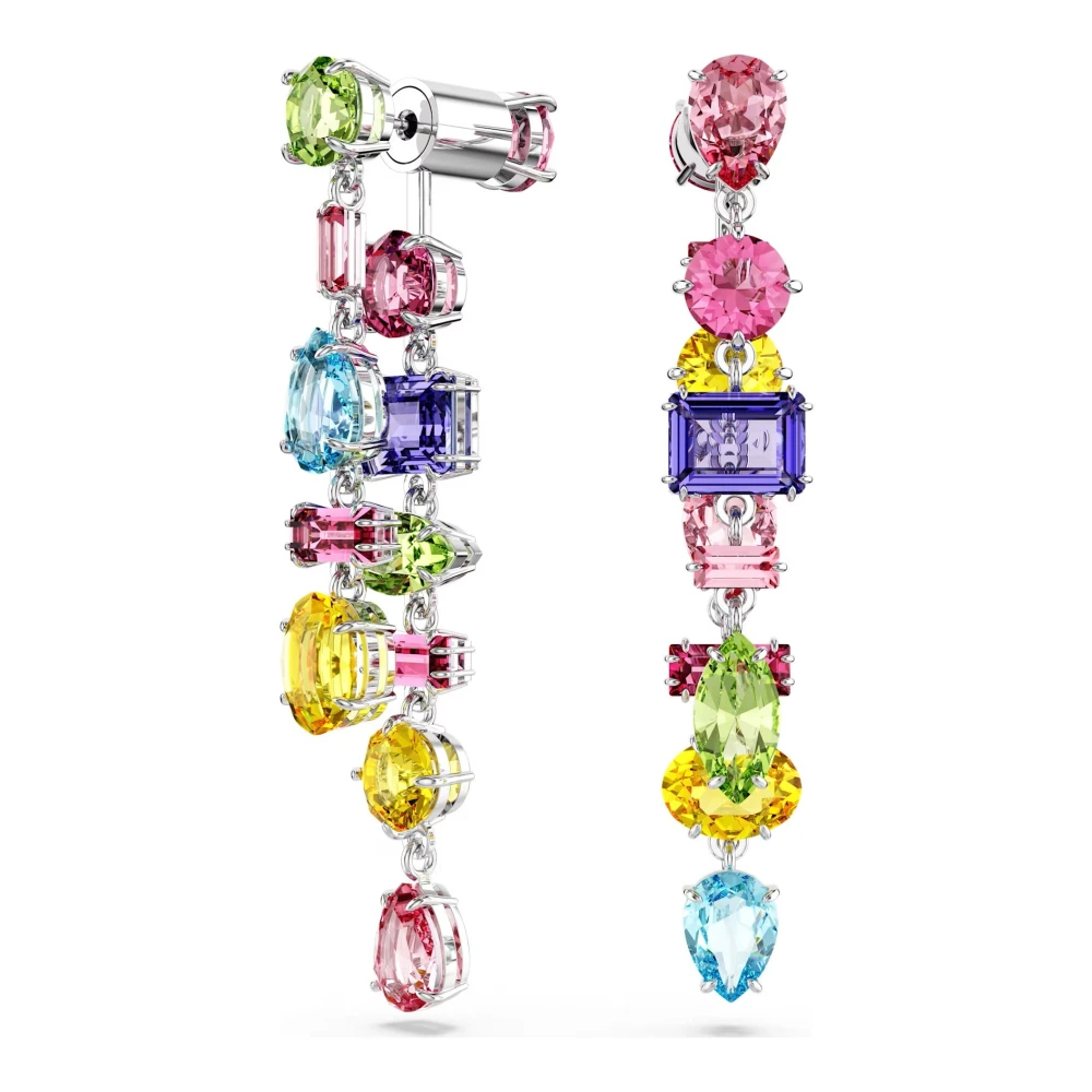 Swarovski - Damen Ohrschmuck Gema Ohrhänger Verschiedene Schliffe- Mehrfarbig- Rhodiniert 5656417 - Accessories - Damen - Mehrfarbig - One Size - Bild 4