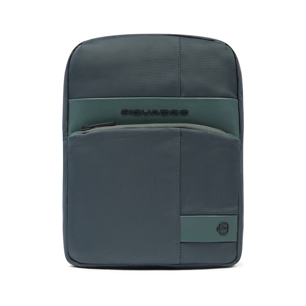 Piquadro Herren Grün - Umhängetasche Für Mit Ipad®-Fach- Rfid-Schutz Und Tasche Für Smart Tracker - Bags - One Size