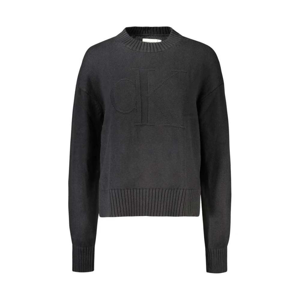 Calvin Klein , Damen, Strickwaren, Schwarzk, Xl - Bild 5