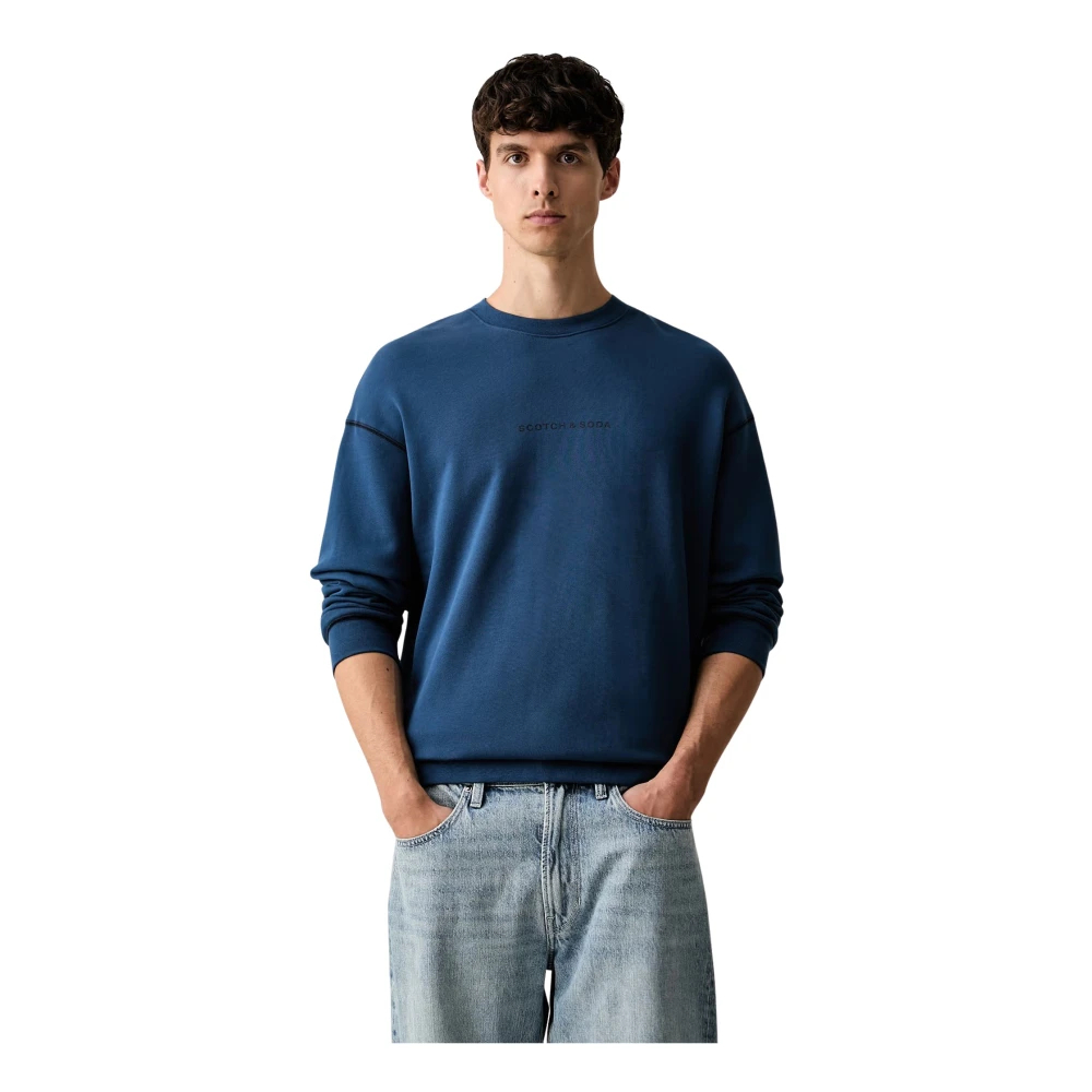 Scotch & Soda Seasonal Essentials Logo Sweatshirt - Bild 3