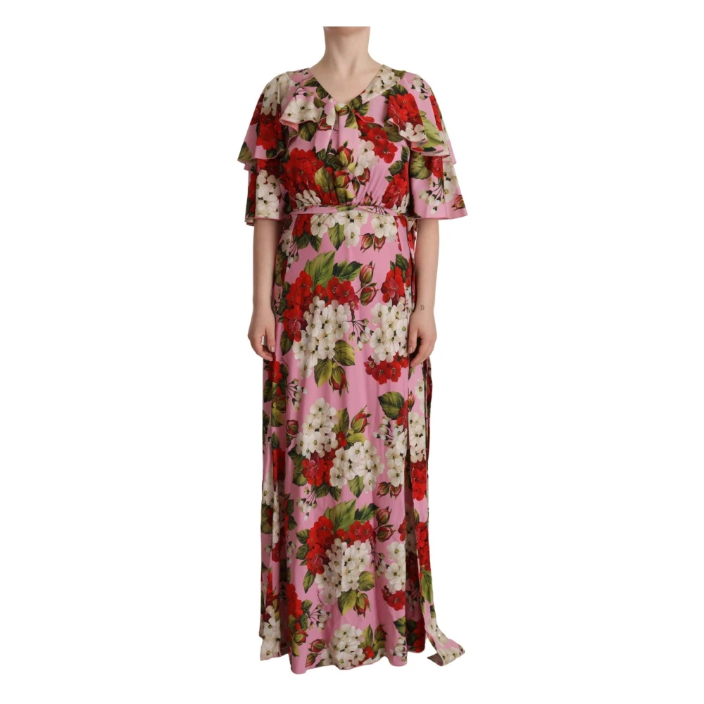 Dolce & Gabbana Women's Pink Maxi Dresses Medium