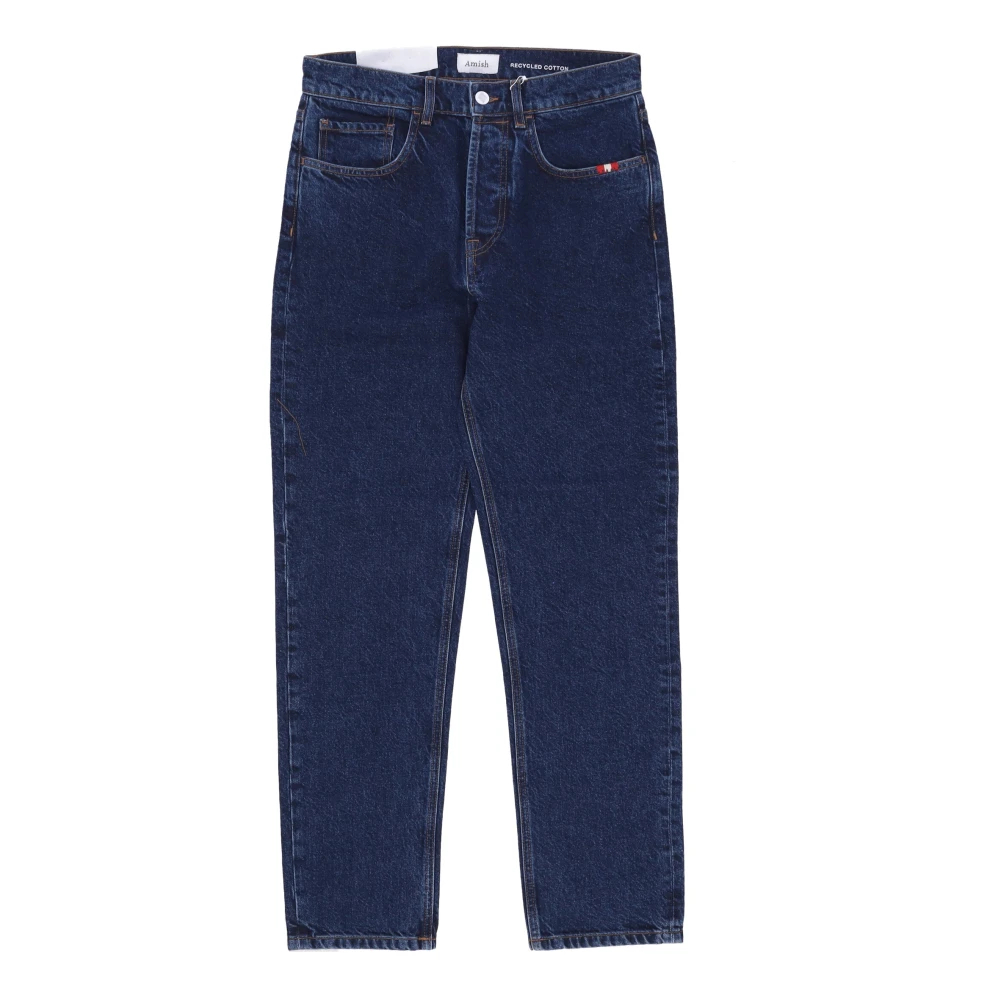 Amish Men's Blue Straight Jeans W31