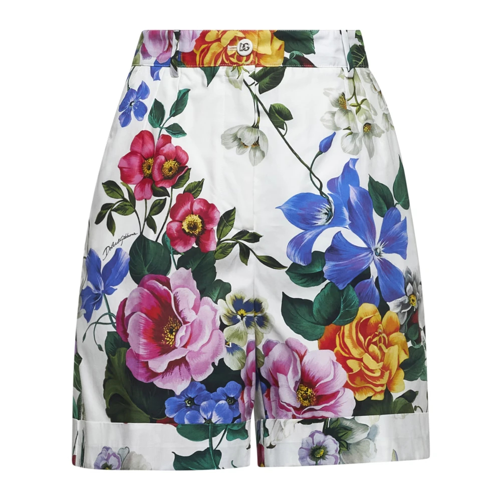 Dolce & Gabbana Women's Multicolor Short Shorts Extra Small