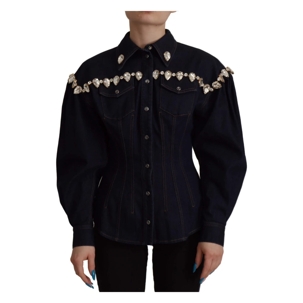 Dolce & Gabbana Women's Blue Shirts 3XS