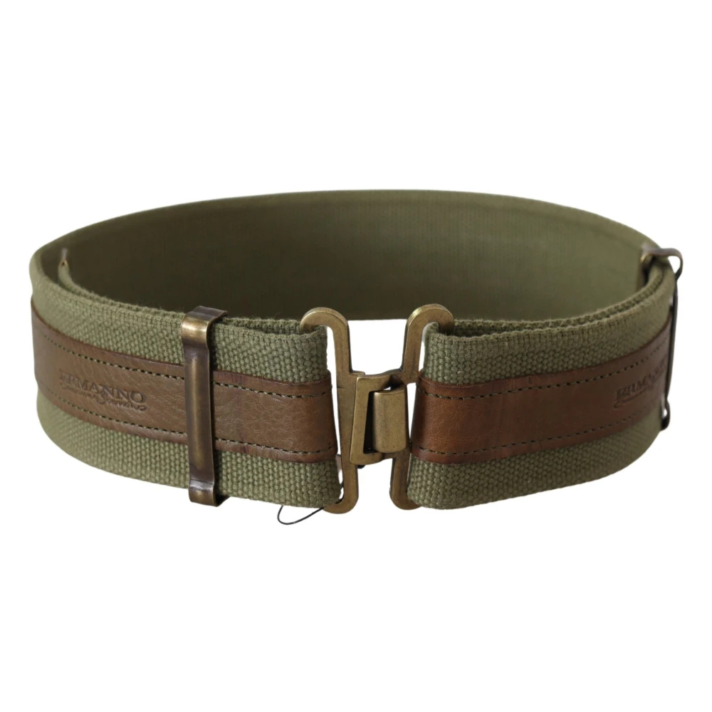 Ermanno Scervino Men's Green Belts Medium