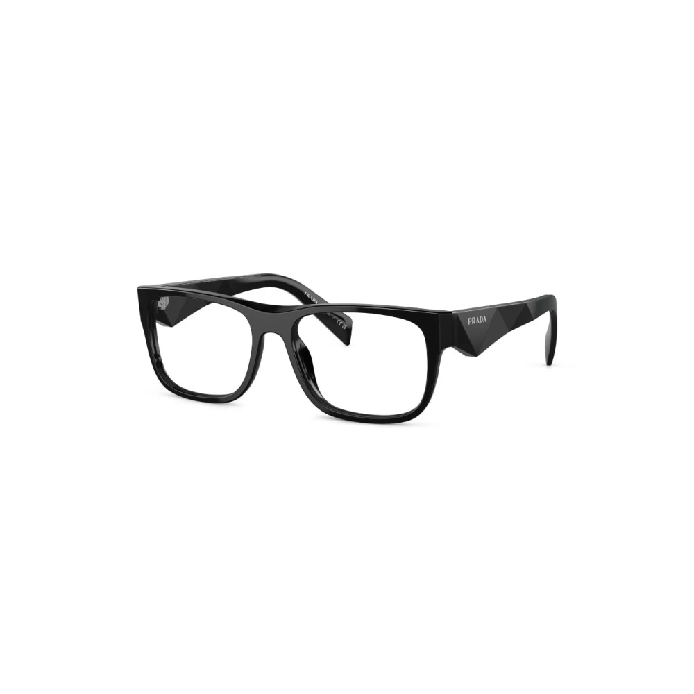 Prada Men's Black Glasses Medium