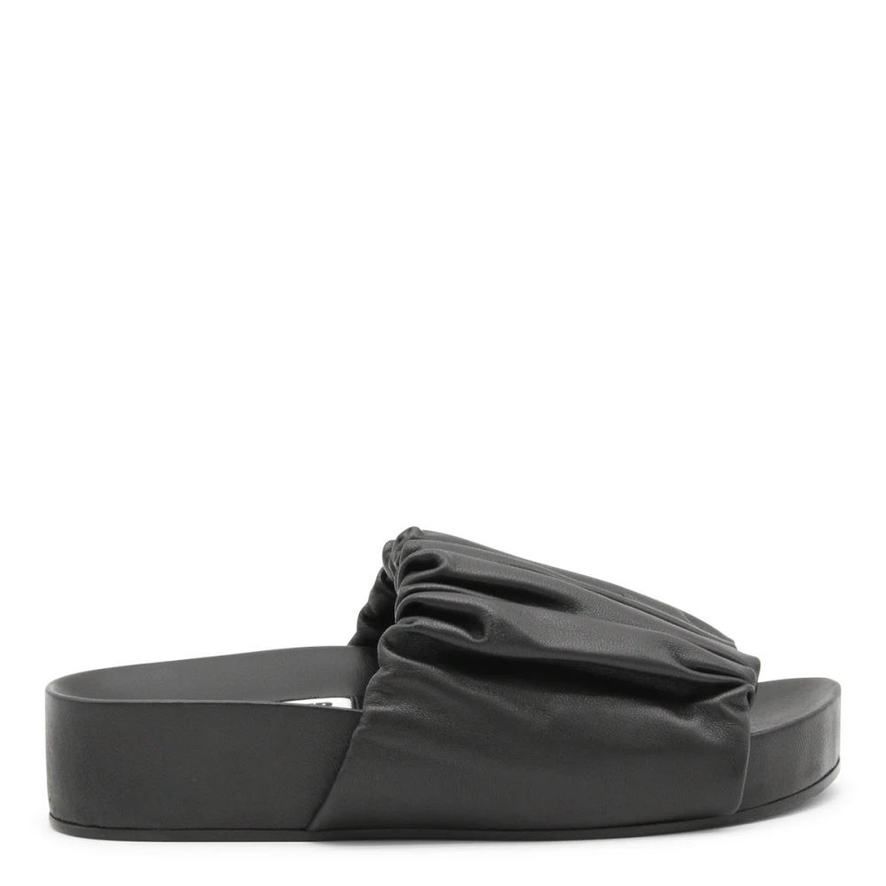 Jil Sander Women's Black Sliders Size 3 Uk